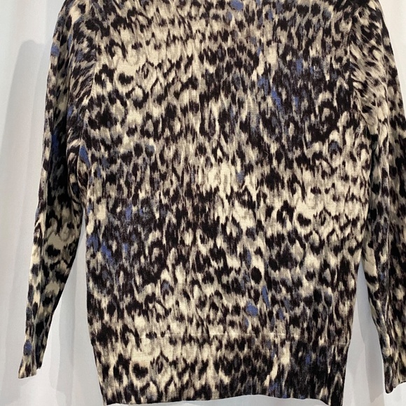J.Crew Merino Wool Print Sweater - Picture 3 of 3